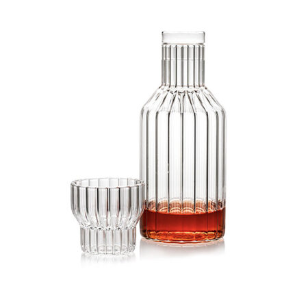 Ribbed Decanter