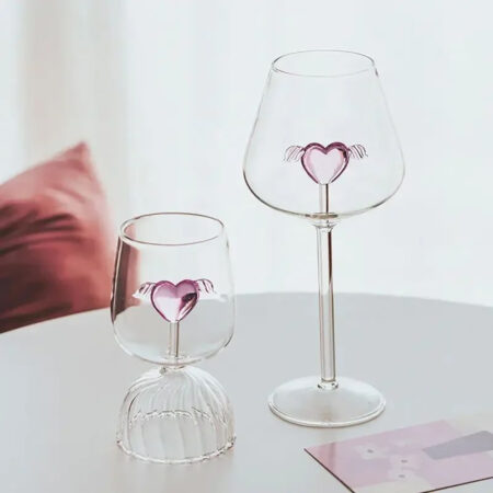 Heart In Wine Glass