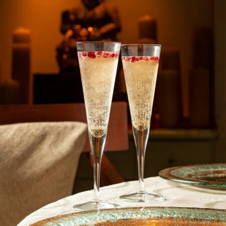 Click Champagne Glass